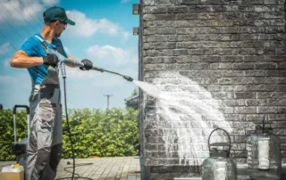 Pressure Washing Before Painting