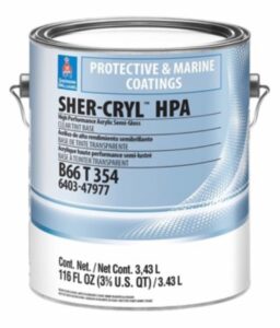 We painted 19,000 ft.² of concrete in 10 days with 105 gallons of high-performance Sherwin-Williams Sher-Cryl acrylic coatings. 