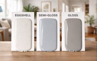 eggshell vs. semi-gloss paint